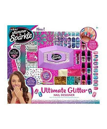 Shimmer N Sparkle Ultimate Glitter Nail Designer Set