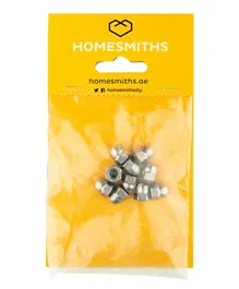 Homesmiths Stainless Steel M5 Cap Nuts - 10 Pieces