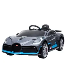 Bugatti Divo Licensed Battery Operated Ride On with Remote Control - Grey