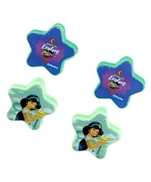 Disney Princess Ear clip Set of 2 - Blue & Purple