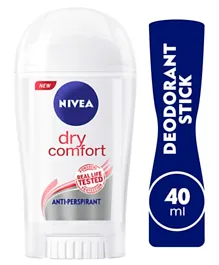 Nivea Dry Comfort Antiperspirant for Women Quick Dry Comfort Stick - 40ml
