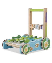 Melissa and Doug Wooden First Play Chomp And Clack Alligator - Multicolor
