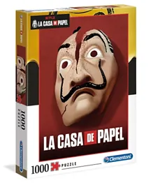 Clementoni Adult Puzzle Netflix La Casa de Papel Masks Red - 1000 pieces