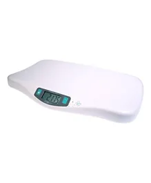 BBLuv Kilo Precise Digital Baby Scale for Infants - White