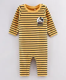 Name It Disney Mickey Mouse Romper - Amber Gold