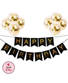 Party Propz Birthday Combo - Pack of 9