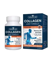 NATURES AID LTD Collagen Joint Formula Food Supplement - 60 Capsules