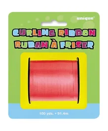 Unique 100 Yards  Red Curling Ribbon