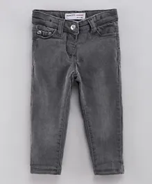 Minoti Regular Fit Lined Jeans - Charcoal