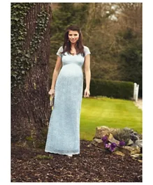 Mums & Bumps Tiffany Rose Laura Lace Maternity Gown - Eau De Nil