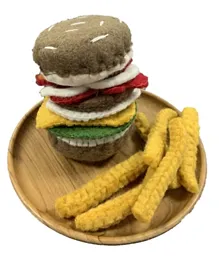 Papoose Burger and Chips - Multicolor