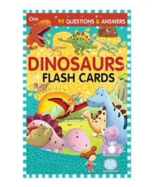 99 Question & Answers Dinosaurs Flash Cards  - 102 Pages