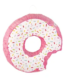 Unique Donut 3D Pinata  - Pink