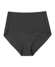 Proof Leak Resistant High Waisted Smoothing Brief - Black