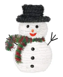 Party Centre 3D Snowman Tinsel Decoration - Multicolour