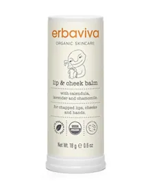 Erbaviva Baby Lip and Cheek Balm - 18g