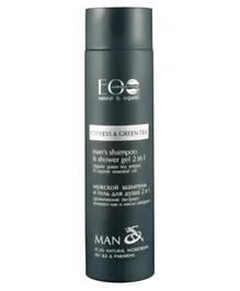 EO Laboratorie natural & organic Mans 2 in 1 shampoo & shower gel  - 250ml