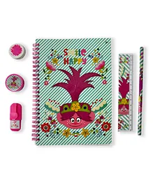 Universal Trolls Stationery Set - Pack of 7