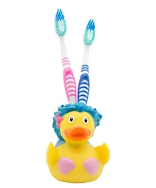 Lilalu Holdys Mermaid Rubber Duck Bath Toy - Yellow