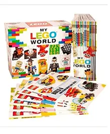 Snazal Pcs Books Ltd My Lego World Set of 25 Books - 800 Pages