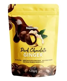 Superlife Dark Chocolate Ginger - 125g
