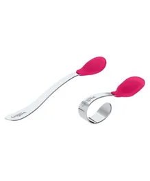Green Sprouts Learning Spoon Set - Pink