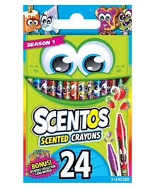 Weveel Scentos Scented Crayons Pack of 24 - Multicolor