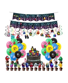 Brain Giggles Happy Birthday Party Decoration - Pack of 24 Pieces