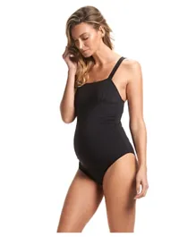 Mums & Bumps Soon Ultimate Maternity One-Piece Swimsuit - Black