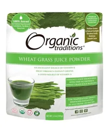 Organic Traditions Wheat Grass Juice Powder - 150g