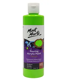 Mont Marte Pouring Acrylic Paint Mid Green - 240ml