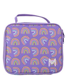 MontiiCo Rainbows Medium Insulated Lunch Bag - Purplue