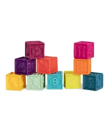 B. Toys One Two Squeeze Soft Blocks - 10 Pieces