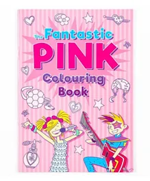 Alligator Books The Fantastic Pink Colouring Book - 32 Pages