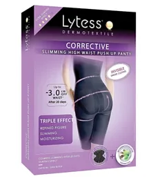 Lytess Corrective Slimming High Waist Push up Panty - Black