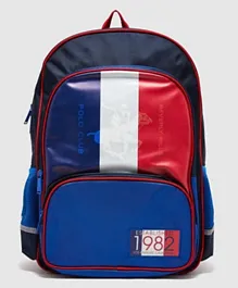 Beverly Hills Polo Club Color Block Backpack - 18 Inches