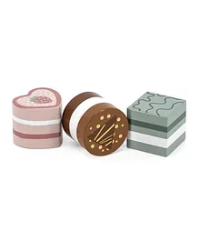 PolarB Play Food Cake Set - 6 Pieces