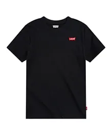 Levi's LVB Logo Embroidered T-Shirt - Black