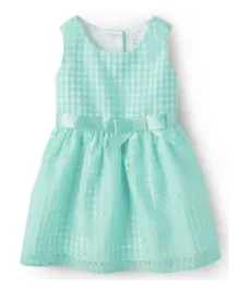 The Children's Place Checked Dress - Blue