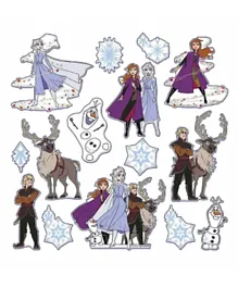 Party Centre Frozen II Puffy Stickers - Pack of 15