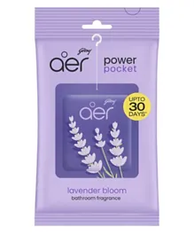 Godrej Aer Power Pocket Bathroom Fragrance Lavender Bloom - 10g