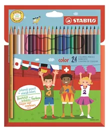 Stabilo Colouring Pencil Color Pack of 24 - Assorted Colours