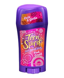 Lady Speed Stick Teen Spirit Antiperspirant Deodorant Pink Crush - 65g