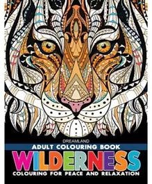 Wilderness Adults Colouring Book - English