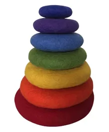 Papoose Short Rainbow Stacking Set -  7 Pieces