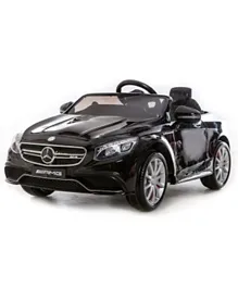 Mercedes Benz S63 Licensed Battery Operated Ride On with Remote Control - Black