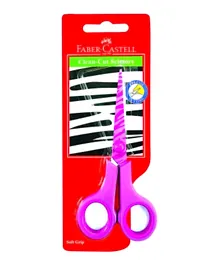 Faber-Castell Clean Cut Scissors - Pink