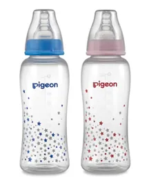 Pigeon Streamline Slim Neck Feeding Bottle Assorted - 250mL