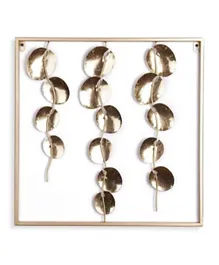 PAN Home Orville Wall Plaques - Gold