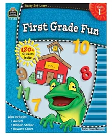 Teacher Created Resource Grade 1 Ready Set Learn First Grade Fun - 64 Pages
